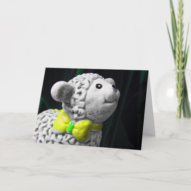 Mary's Lamb Card (Front)