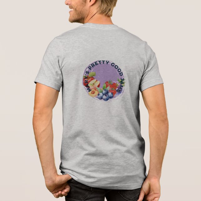Mary's Pretty Good Jams Tri-Blend Shirt (Back)