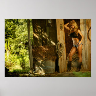 Marzia Cowgirl Poster! Poster