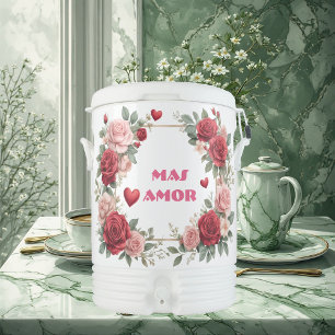 Mas Amor Por Favor More Love Please Picnic Romance Beverage Cooler