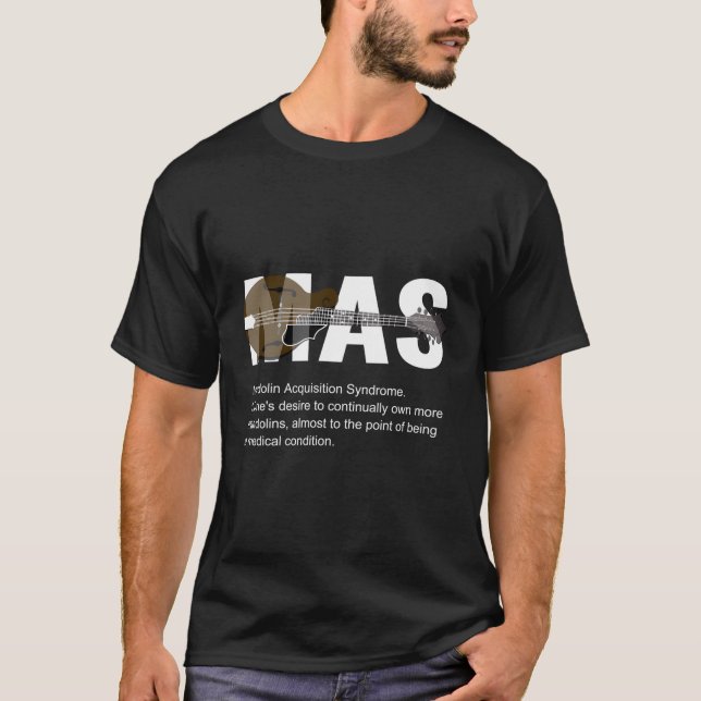 Mas Mandolin Gift For The Mandolin Lov T-Shirt (Front)