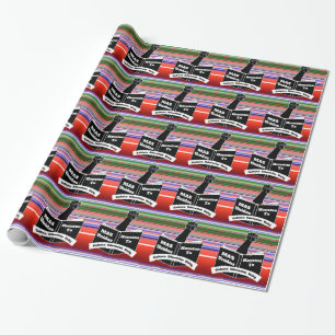 MAS Unidos HTX Serape Wrapping Paper