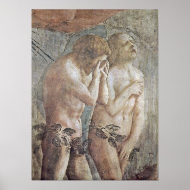 Masaccio - Adam and Eve Poster (Front)