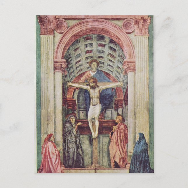 Masaccio Art Postcard (Front)