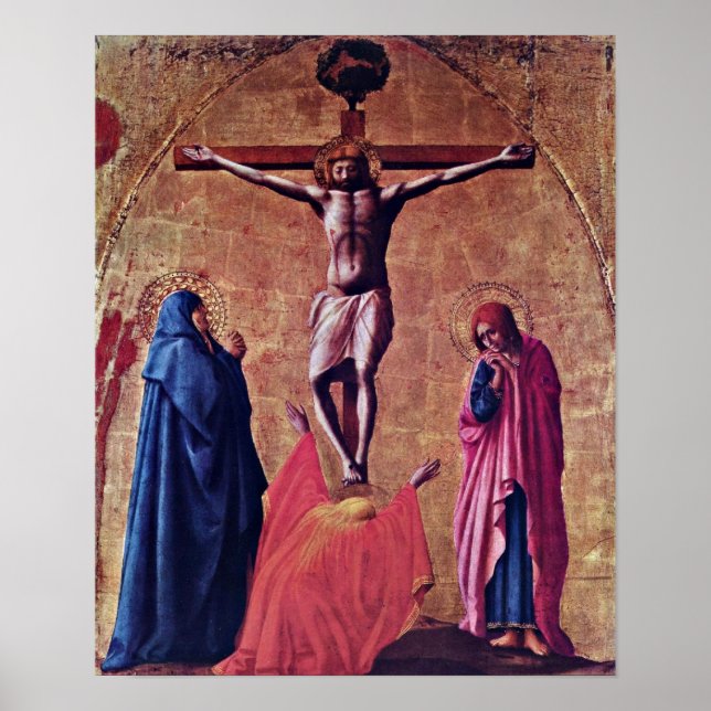 Masaccio - Crucifixion of Christ Poster (Front)