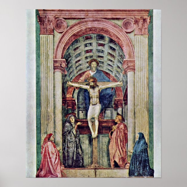 Masaccio - Trinity ?????: By Drie-Eenheid Poster (Front)