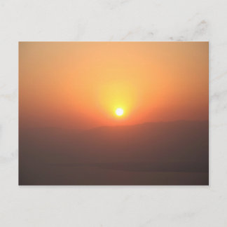 Masada Sunrise2 - Customized Postcard