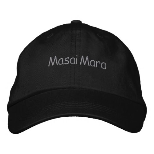 Masai Mara Embroidered Baseball Hat