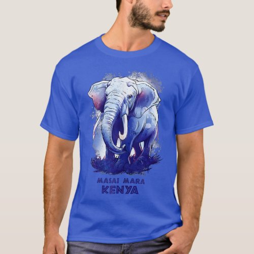 Masai Mara Kenya Safari National Park Game Reserve T_Shirt