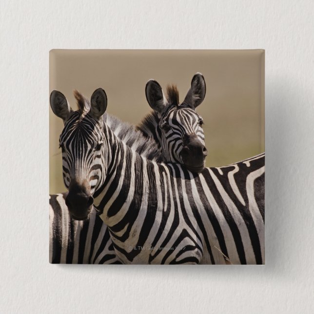 Masai Mara National Reserve, Kenya, Jul 2005 3 Pinback Button (Front)