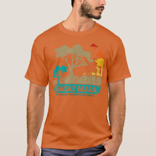 Masai Mara Safari National reserve Kenya Serengeti T-Shirt