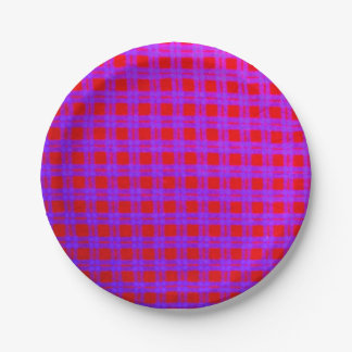 Masai Shuka Blanket Paper Plate