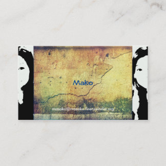Masako Hara Mako Business Card