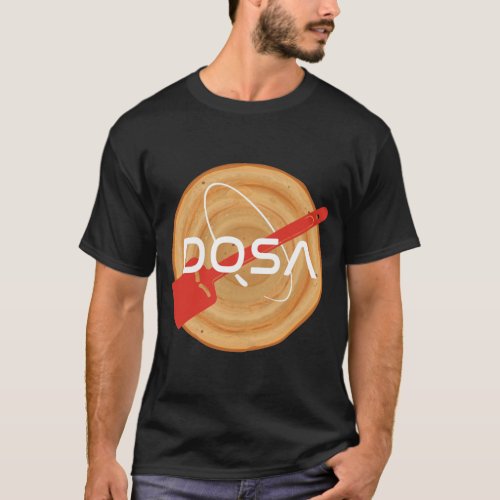 Masala Dosa Idli South Indian Desi Food T_Shirt