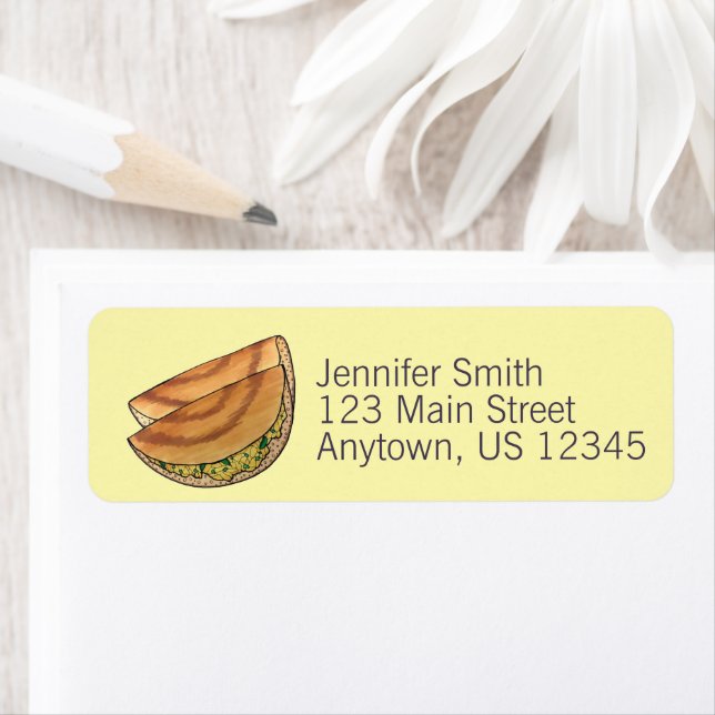 Masala Dosas Indian Food Cuisine Restaurant Chef Label (Insitu)