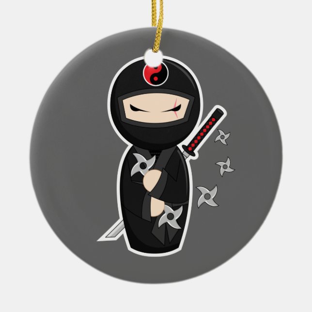 Masaru Ceramic Ornament (Front)