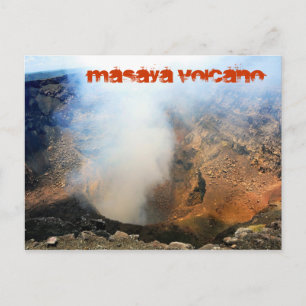 Masaya Volcano, Nicaragua, C.A. Postcard