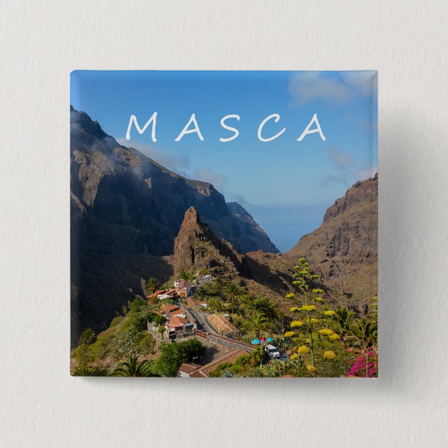 Masca in Spain    Button (Front)