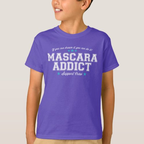 Mascara Addict Support Crew T_Shirt