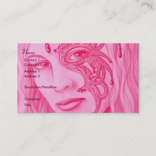 Mascarada Business Card