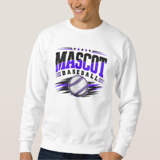 mascot baseball sweatshirt