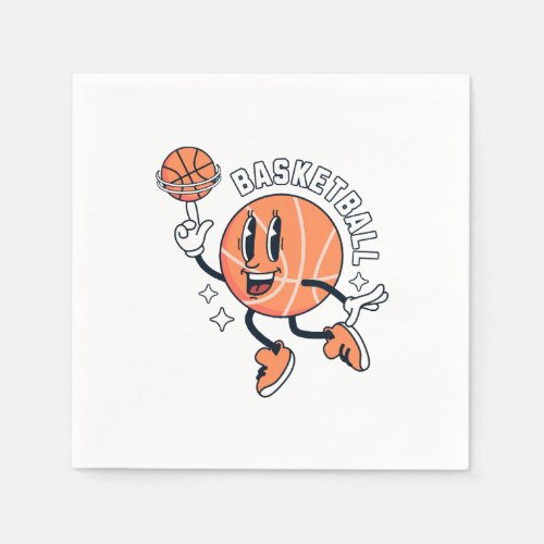 mascot_basket_ball_sport napkins