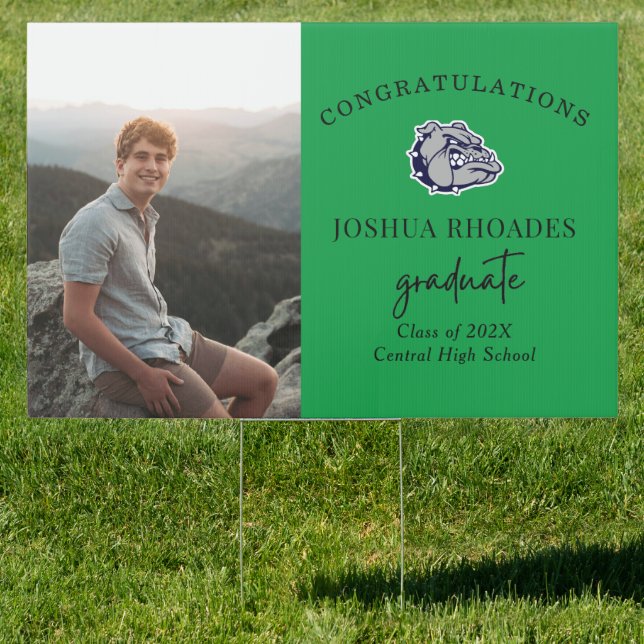 Mascot Graduation Yard Sign (Insitu)