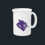 Mascot Mark Beverage Pitcher<br><div class="desc">Check out these Abilene Christian University designs! Show off your pride with these new University products. These make the perfect gifts for the ACU student, alumni, family, friend or fan in your life. All of these Zazzle products are customizable with your name, class year, or club. Go WILDCATS!</div>