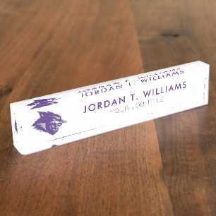 Mascot Mark Desk Name Plate