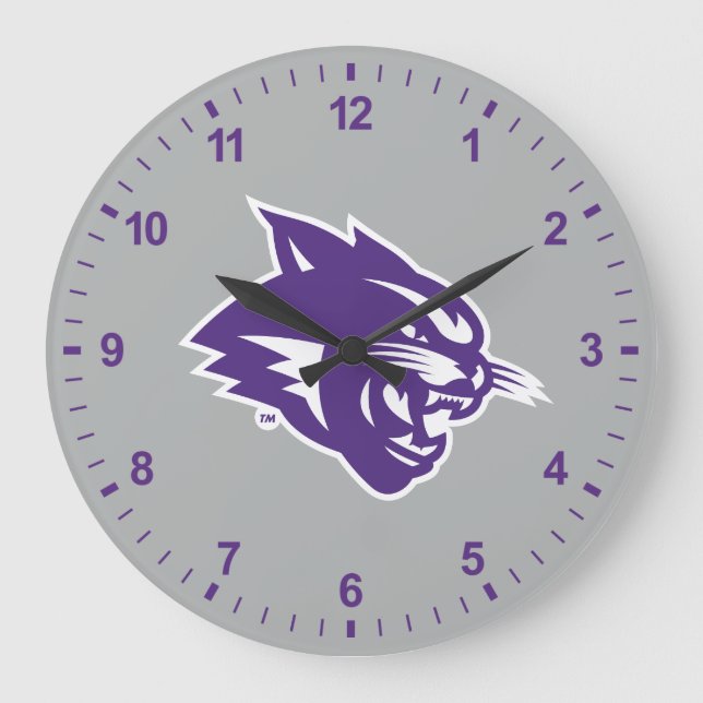 Mascot Mark Large Clock (Front)