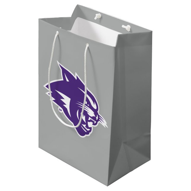 Mascot Mark Medium Gift Bag (Front Angled)