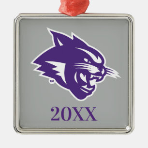 Mascot Mark Metal Ornament