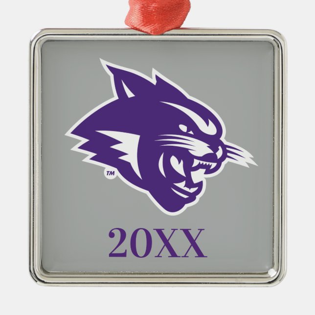 Mascot Mark Metal Ornament (Front)