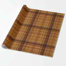 Masculine Browns Plaid Pattern