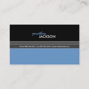 Masculine Business Card