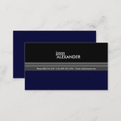 Masculine Business Card (Front/Back)