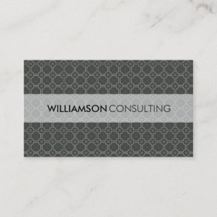 MASCULINE BUSINESS CARD :: minimalist smart simple