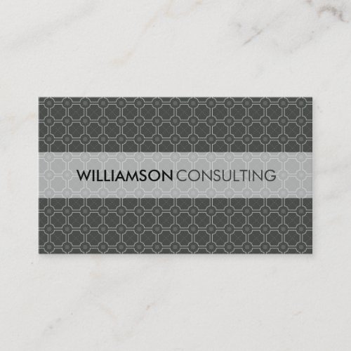 MASCULINE BUSINESS CARD :: minimalist smart simple