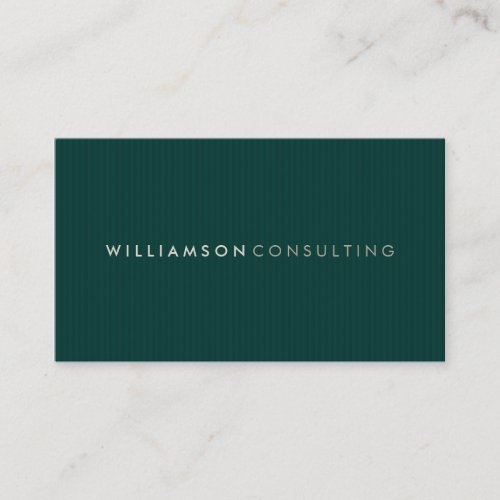 MASCULINE BUSINESS CARD :: simple pinstripe 2