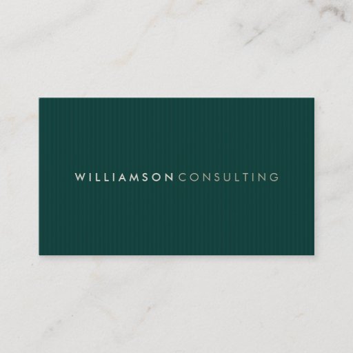 Customizable MASCULINE BUSINESS CARD :: simple pinstripe 2