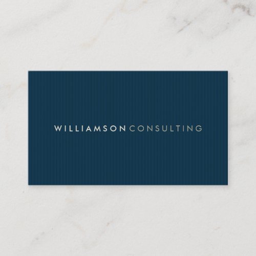 MASCULINE BUSINESS CARD :: simple pinstripe 3