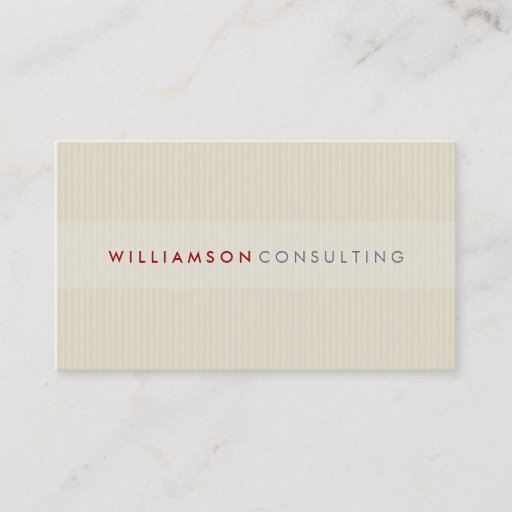 Customizable MASCULINE BUSINESS CARD :: simple pinstripe 3D 11