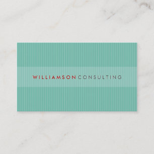 MASCULINE BUSINESS CARD :: simple pinstripe 3D 14