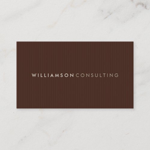 MASCULINE BUSINESS CARD :: simple pinstripe 4