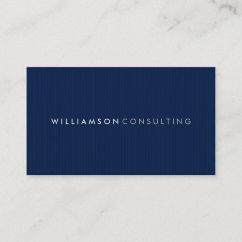 MASCULINE BUSINESS CARD :: simple pinstripe 4