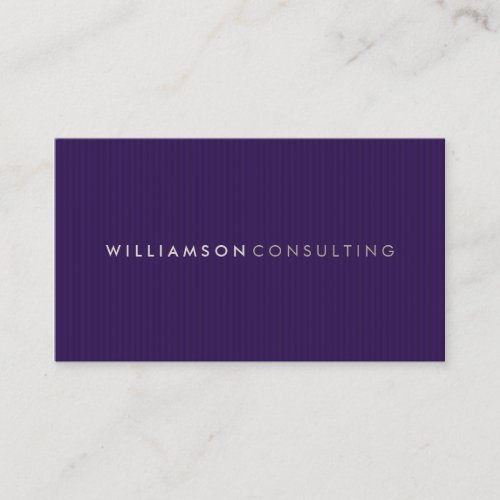 MASCULINE BUSINESS CARD :: simple pinstripe 8