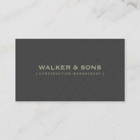 Masculine Business Card :: Simply Smart 5