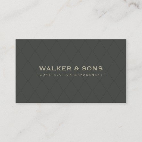 MASCULINE BUSINESS CARD  simply smart 5