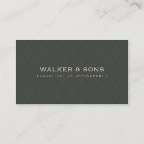 MASCULINE BUSINESS CARD :: simply smart 5