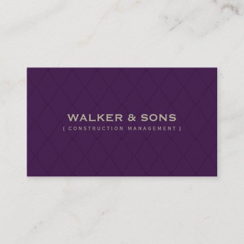 MASCULINE BUSINESS CARD  simply smart 6